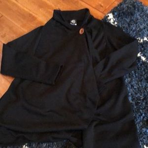 Bobeau cape style cardigan medium